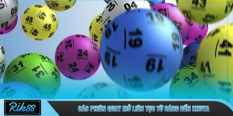 Các phiên quay mở liên tục từ sáng đến khuya