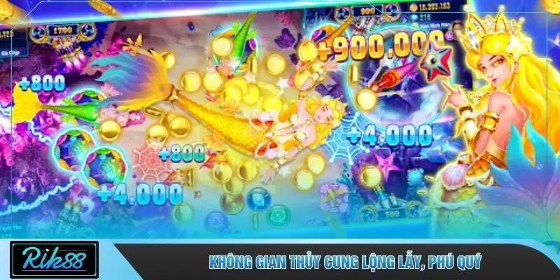 Không gian thủy cung lộng lẫy, phú quý